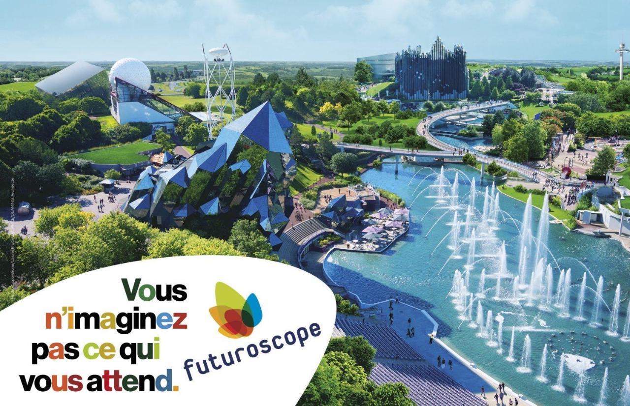 Loveyou Villalunoterie Futuroscope Piscine Spa 4Pers Oyre Екстер'єр фото